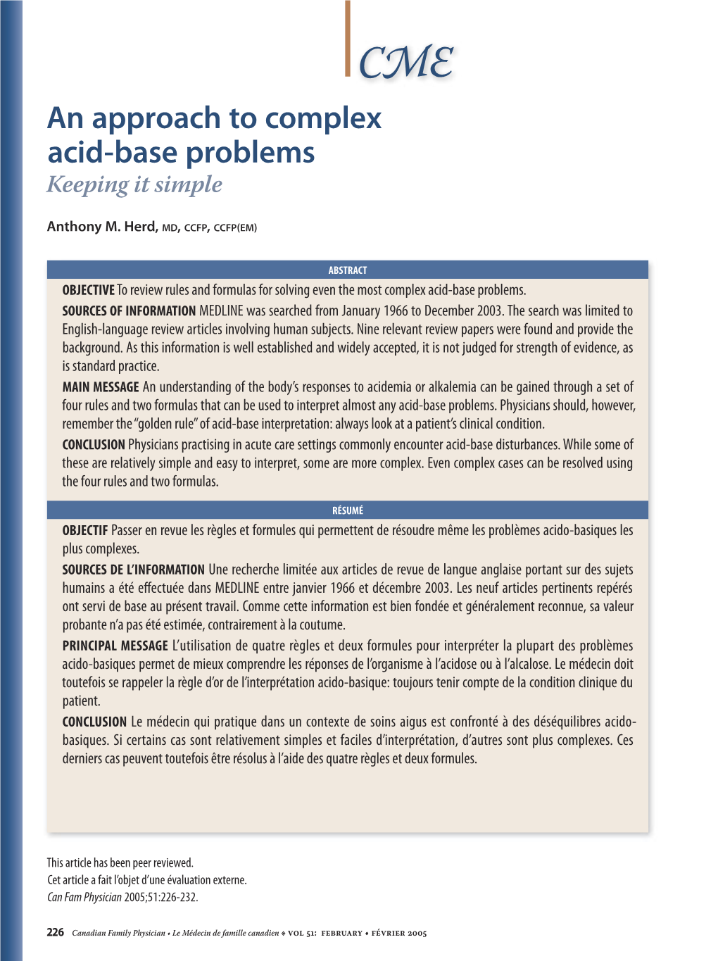 An Approach to Complex Acid-Base Problems Keeping It Simple