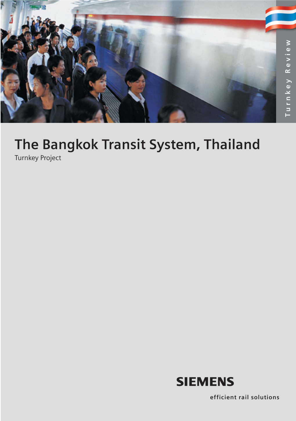 RZ Turnkey Projekt Bangkok 02.04.2004 18:22 Uhr Seite 1 Turnkey Review Turnkey