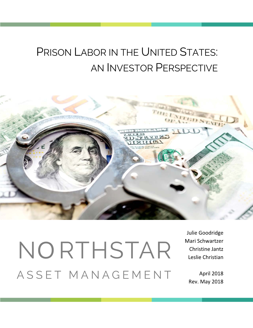 Prison Labor in the United States: an Investor Perspective