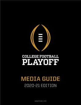 Media Guide 2020-21 Edition