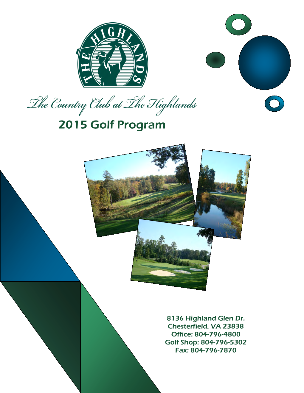 2015 Golf Program
