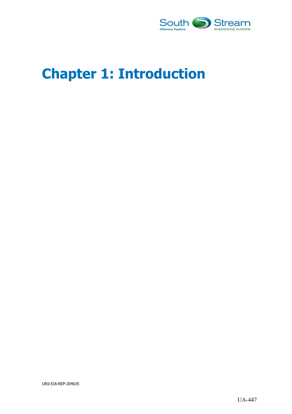 Chapter 1: Introduction