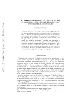 An Inverse Semigroup Approach to the C*-Algebras and Crossed Products