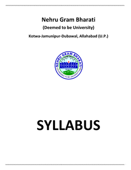 B.P.A.[Music] Syllabus