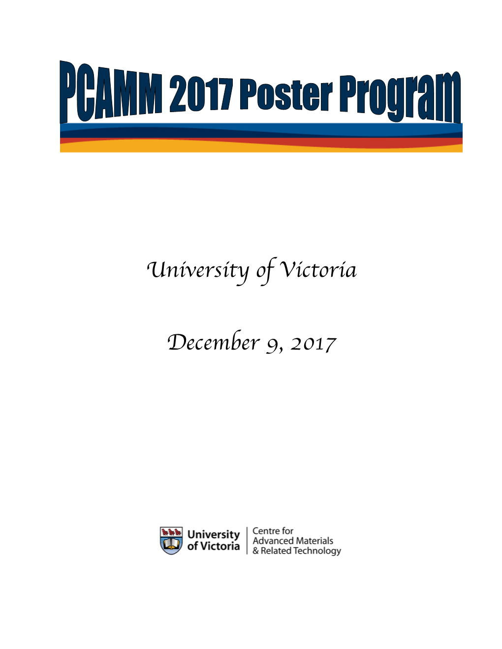 University of Victoria December 9, 2017