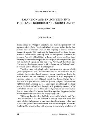 Pure Land Buddhism and Christianity