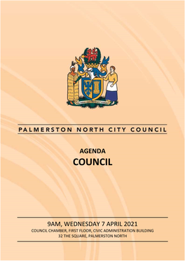 Agenda of Council