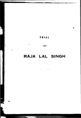 Raja Lal Singh