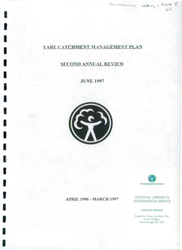 Yare Catchment Management Plan Second Annual Review, June 1997