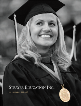 Strayer Annual Report 2012