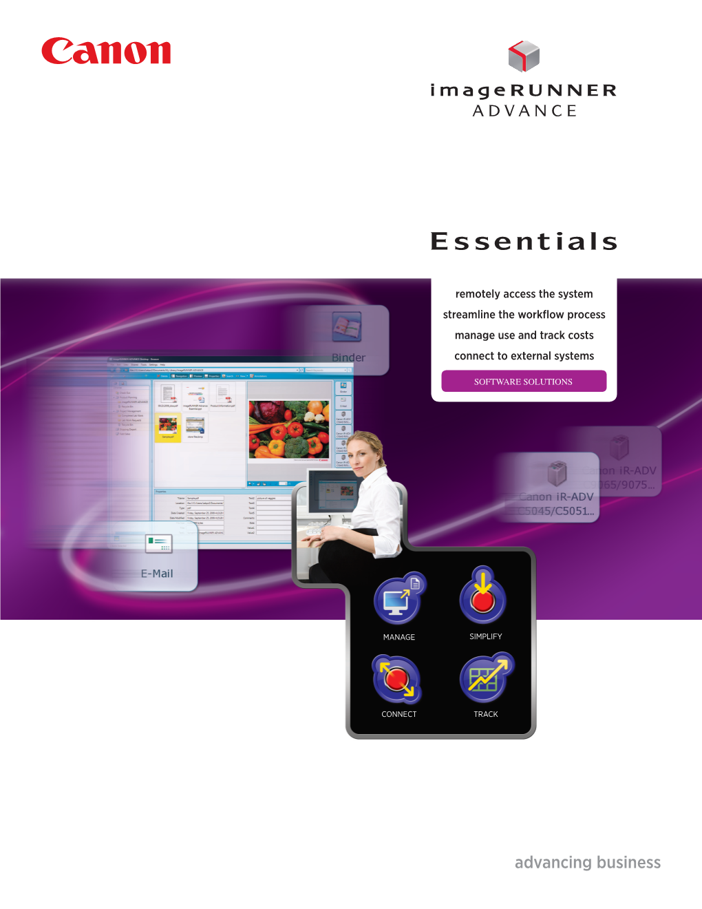 Advancing Business Essential Solutions for Your Imagerunner ADVANCE System