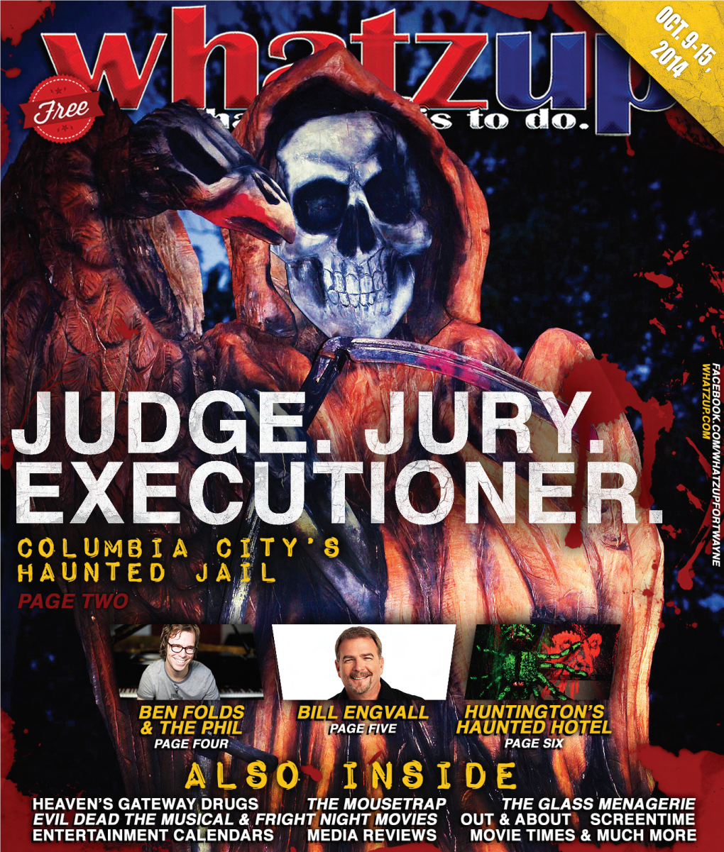 OCT. 9-15 , 2014 ------Cover Story • the Haunted Jail------Judge