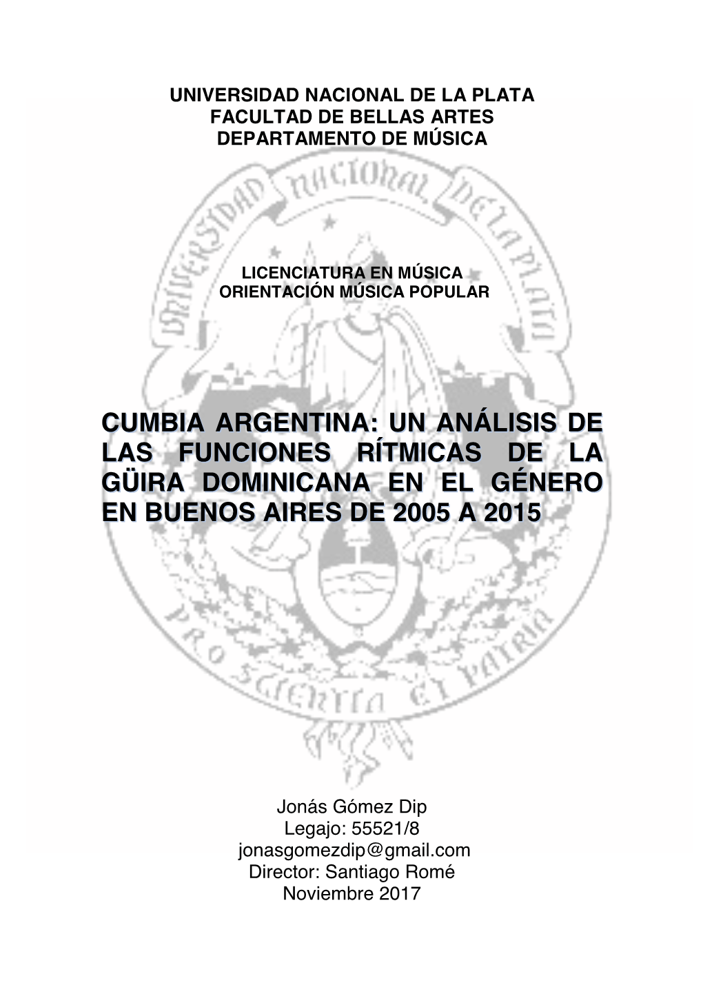 Cumbia Argentina Un Análisis De Las Funciones Rítmicas De La Güira