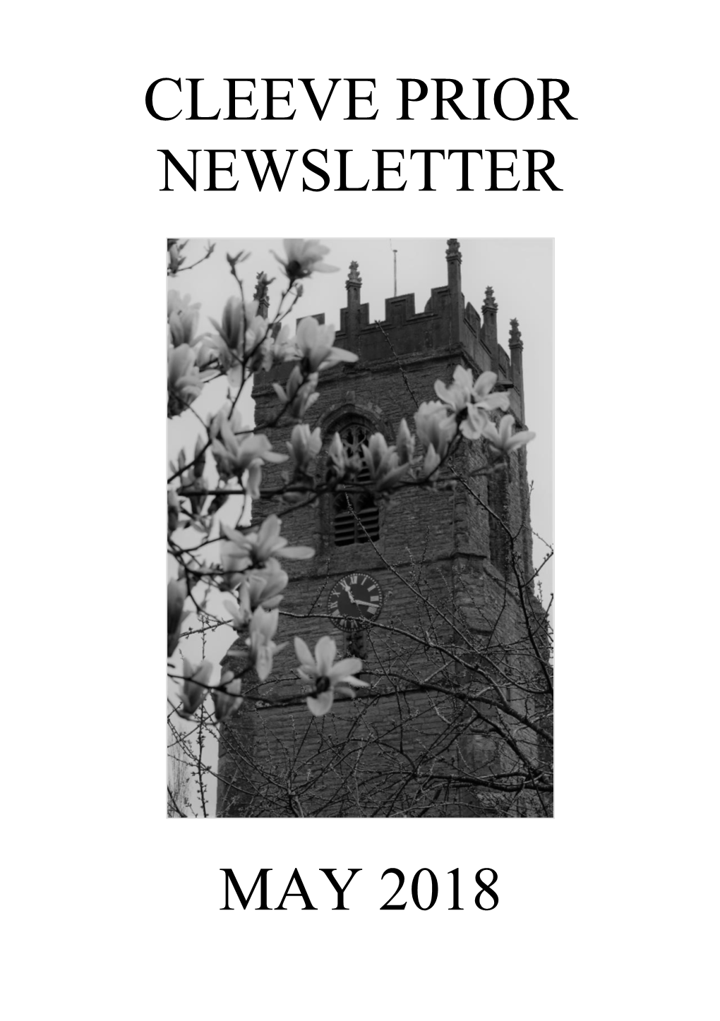 Cleeve Prior Newsletter May 2018