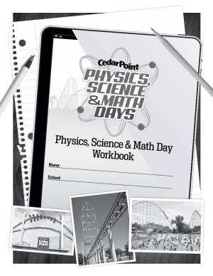 Physics, Science & Math Day Workbook