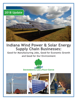 Indiana Wind Power & Solar Energy Supply Chain Businesses