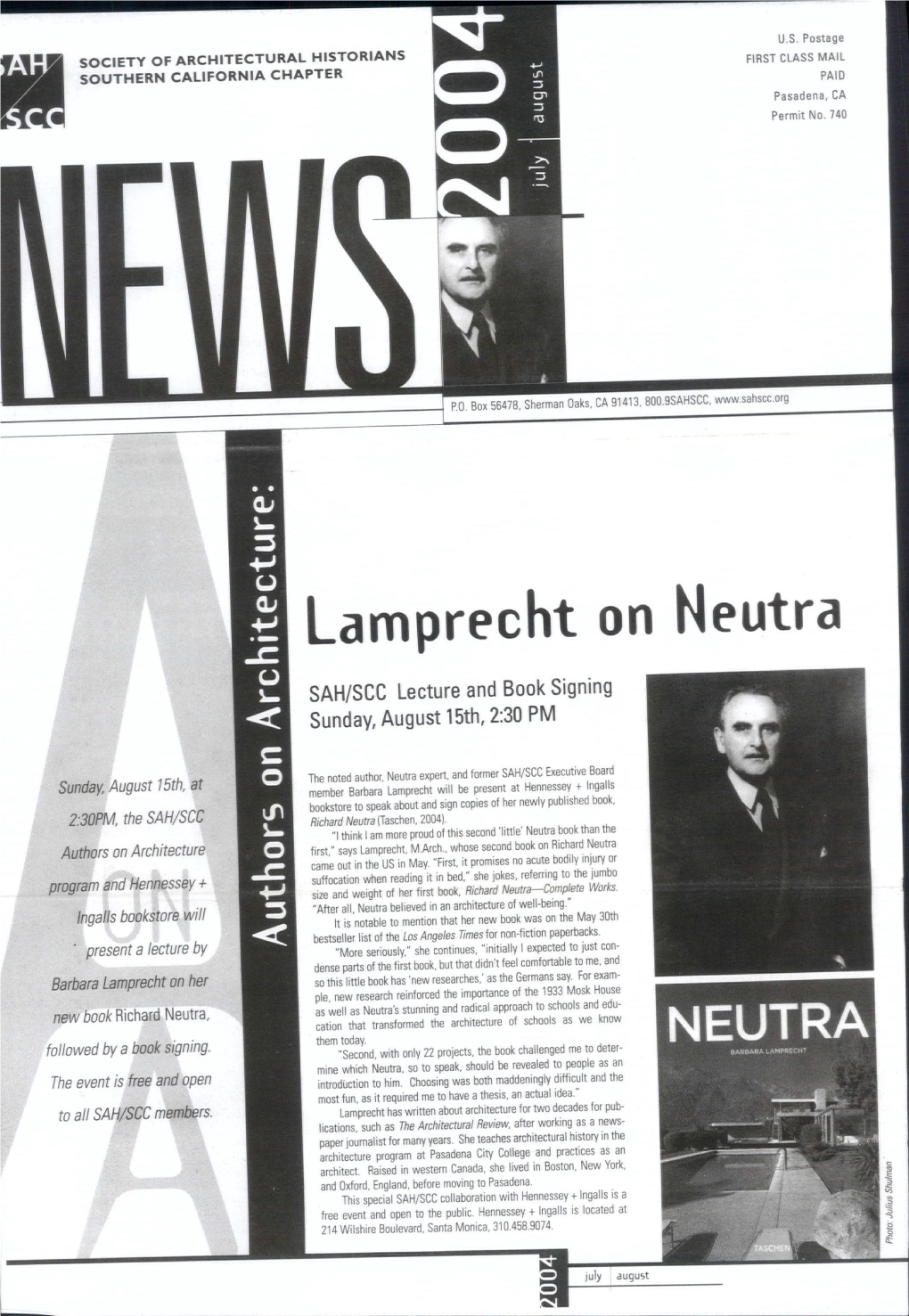 Lamprecht on Neutra