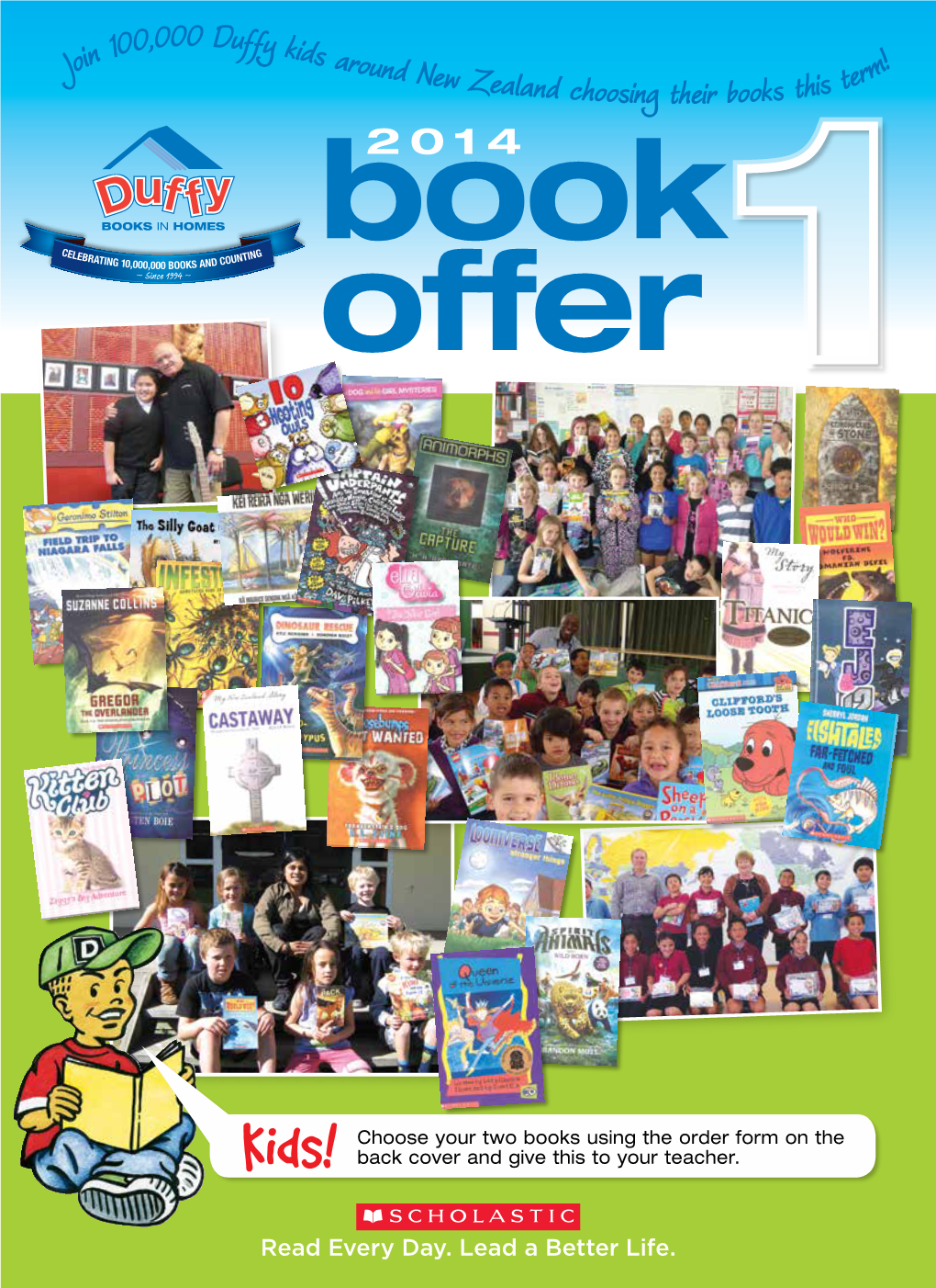 Join 100,000 Duffy Kids Around New Zealand Choosing Their Books This