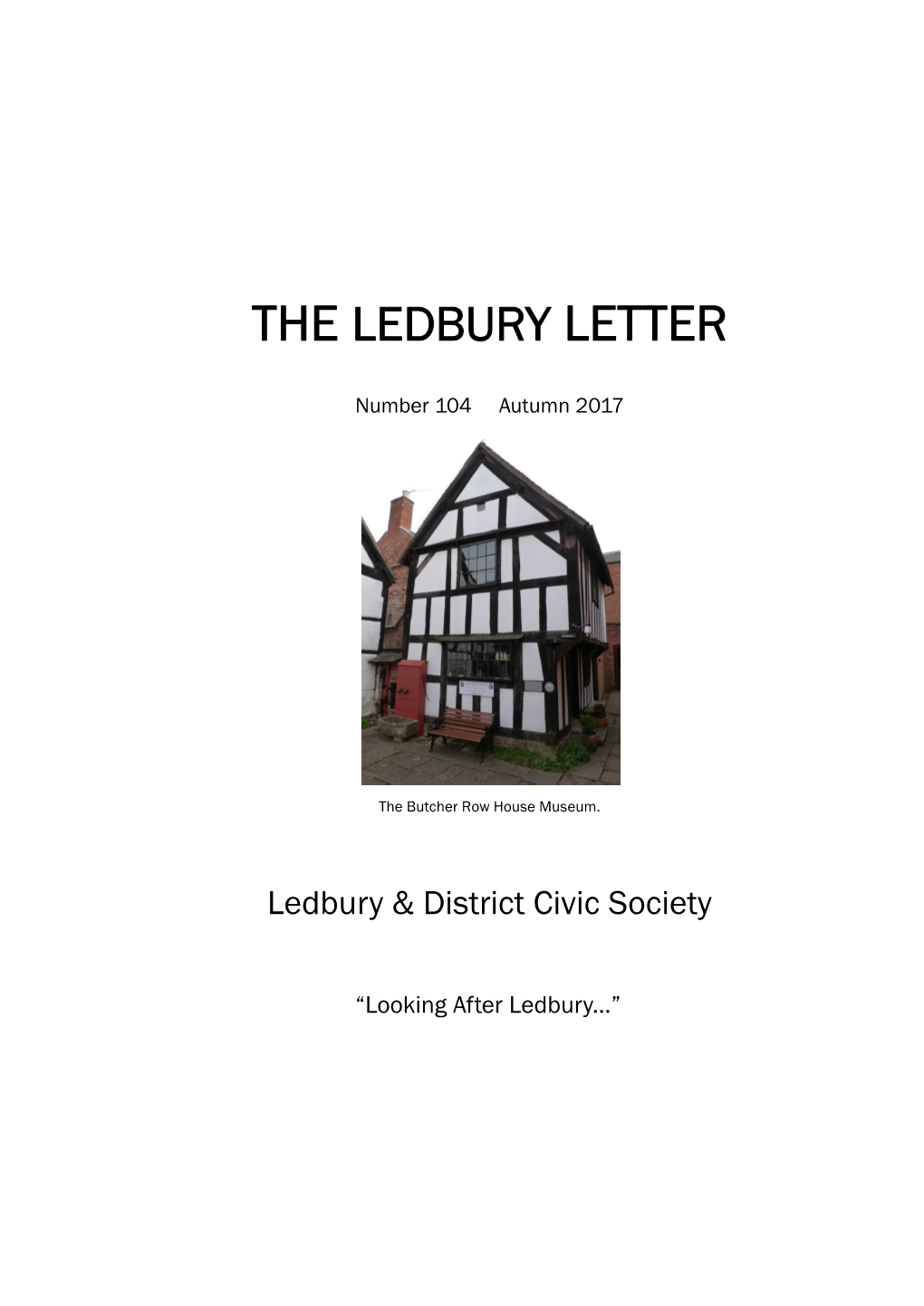 The Ledbury Letter