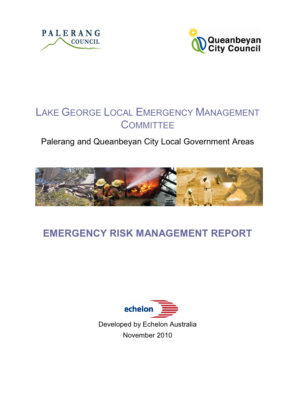 Emergency Risk Management Report