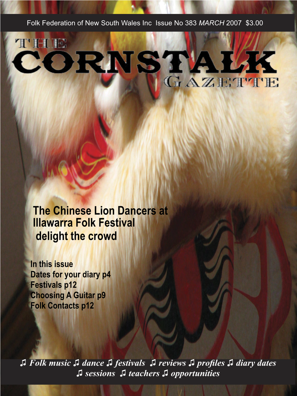 March 07 Cornstalk Issue 383A.Indd