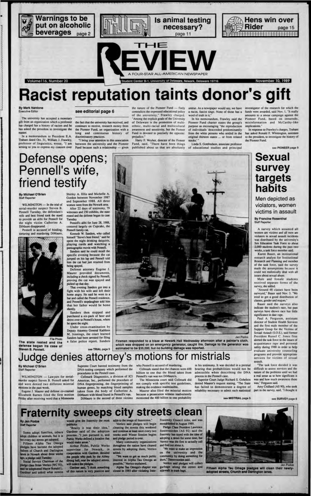 Racist Reputation ·Taints Donor's Gift