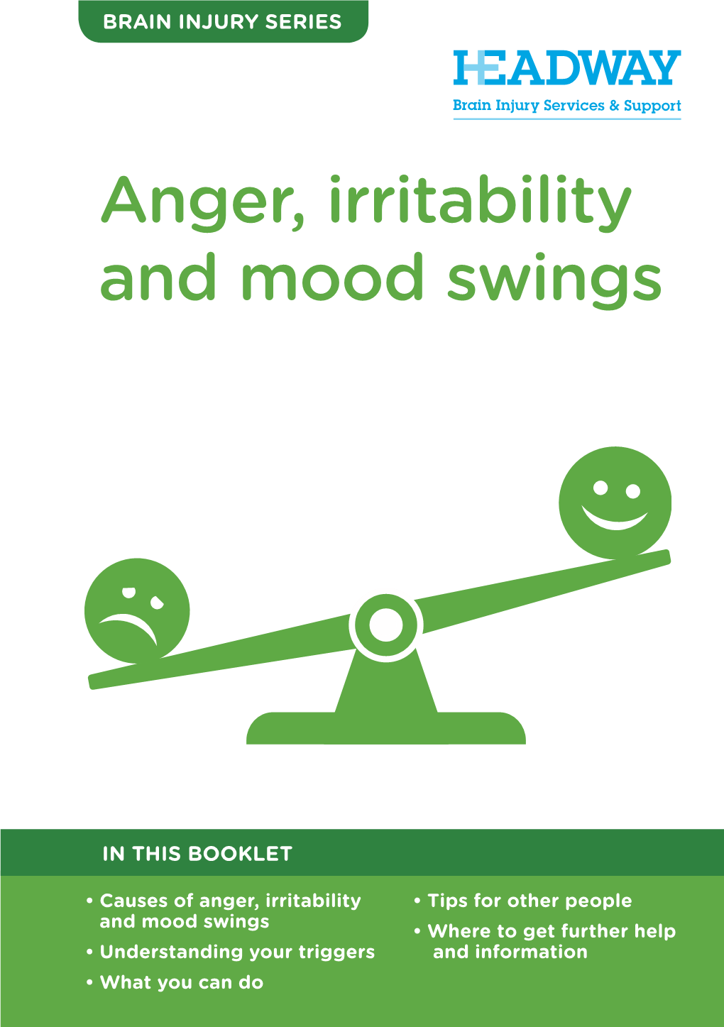 Anger, Irritability and Mood Swings