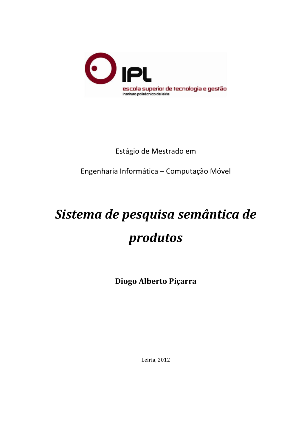 Sistema De Pesquisa Semântica De Produtos