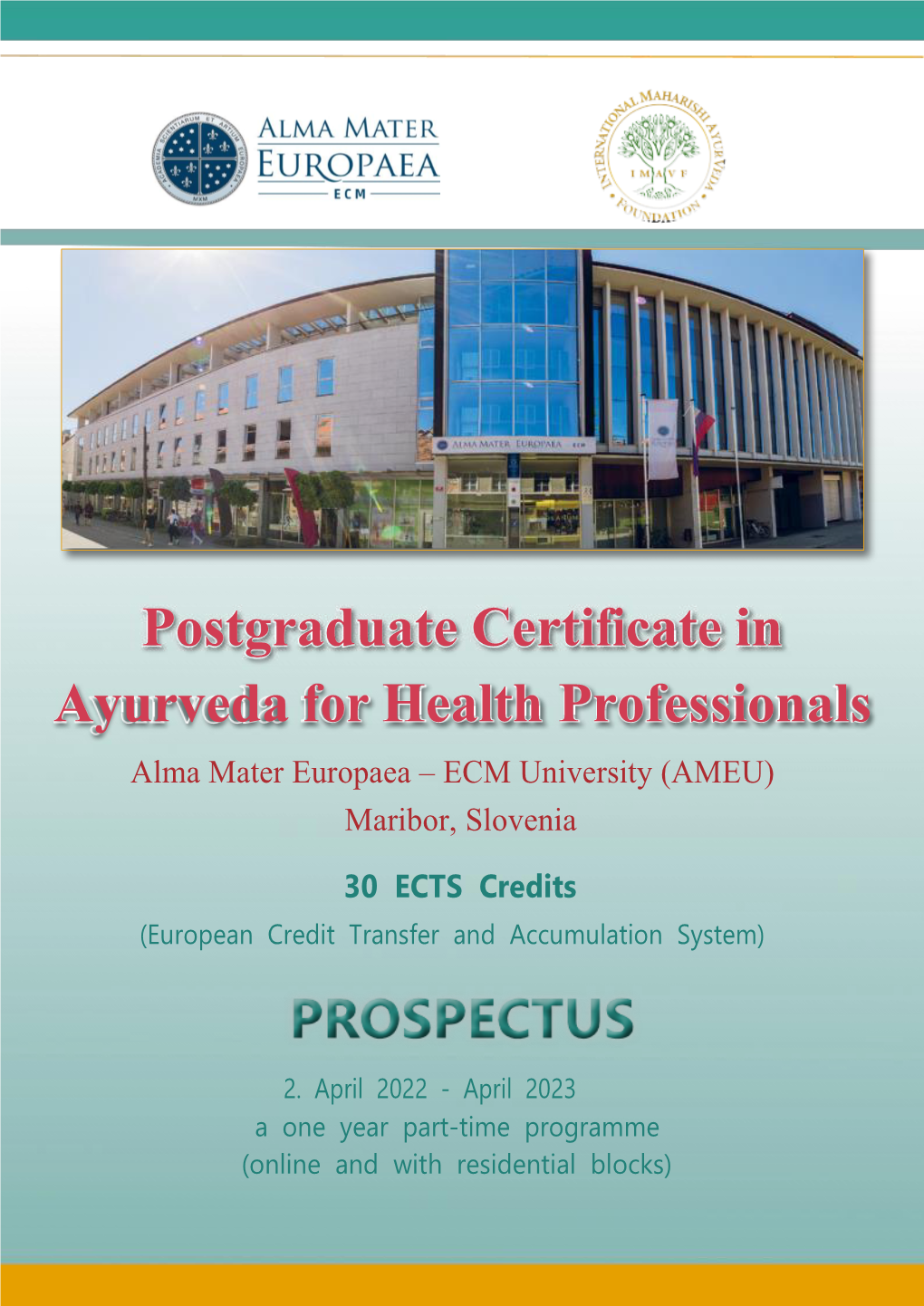 Postgraduate Certificate in Ayurveda for Health Professionals