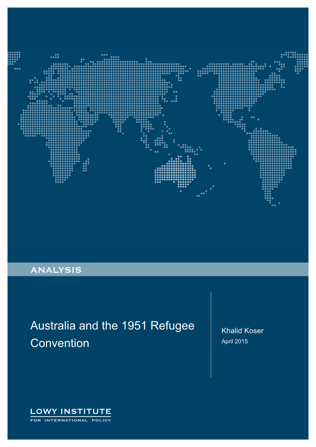 Australia and the 1951 Refugee Convention