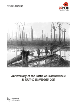 Battle of Passchendaele 31 JULY-10 NOVEMBER 2017