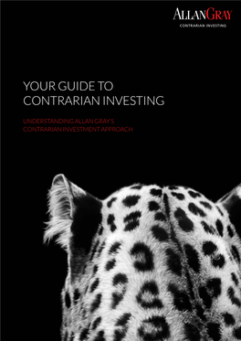 Your Guide to Contrarian Investing