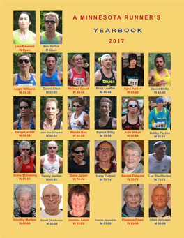 A Minnesota Runner's Yearbook 2017
