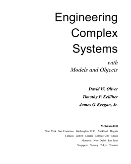 Engineering Complex Systems