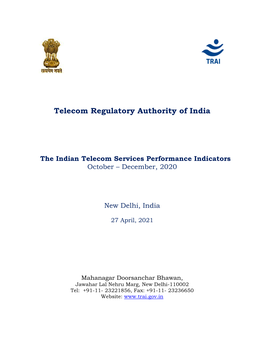 Telecom Regulatory Authority of India