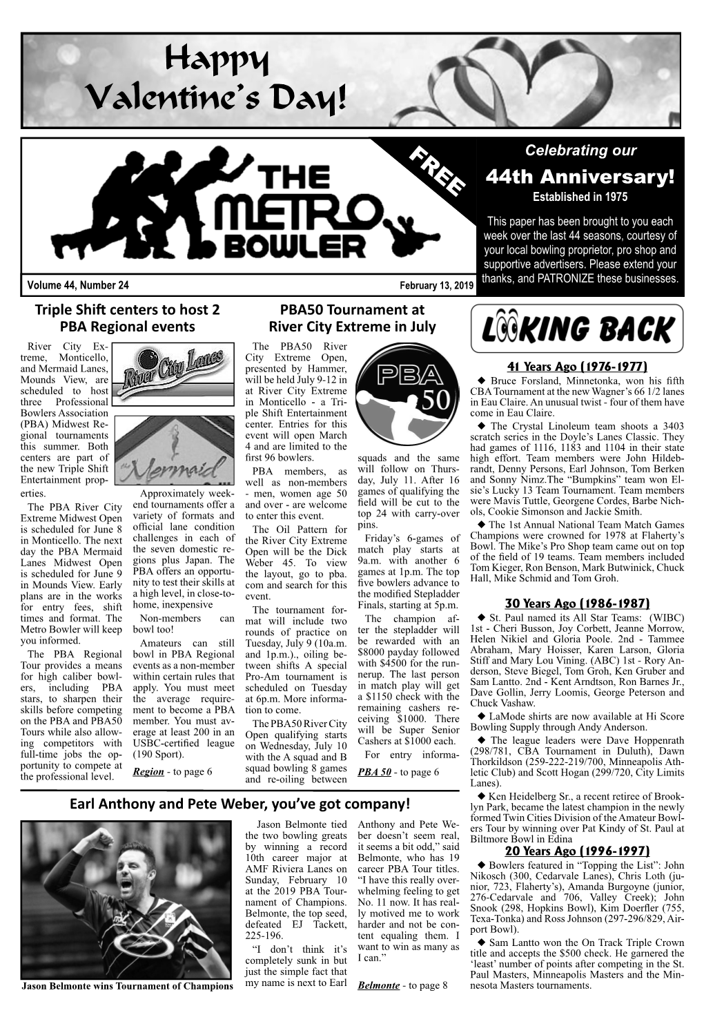 The Metro Bowler February 13, 2019