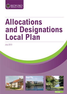 2013 Allocations (Open Spaces)