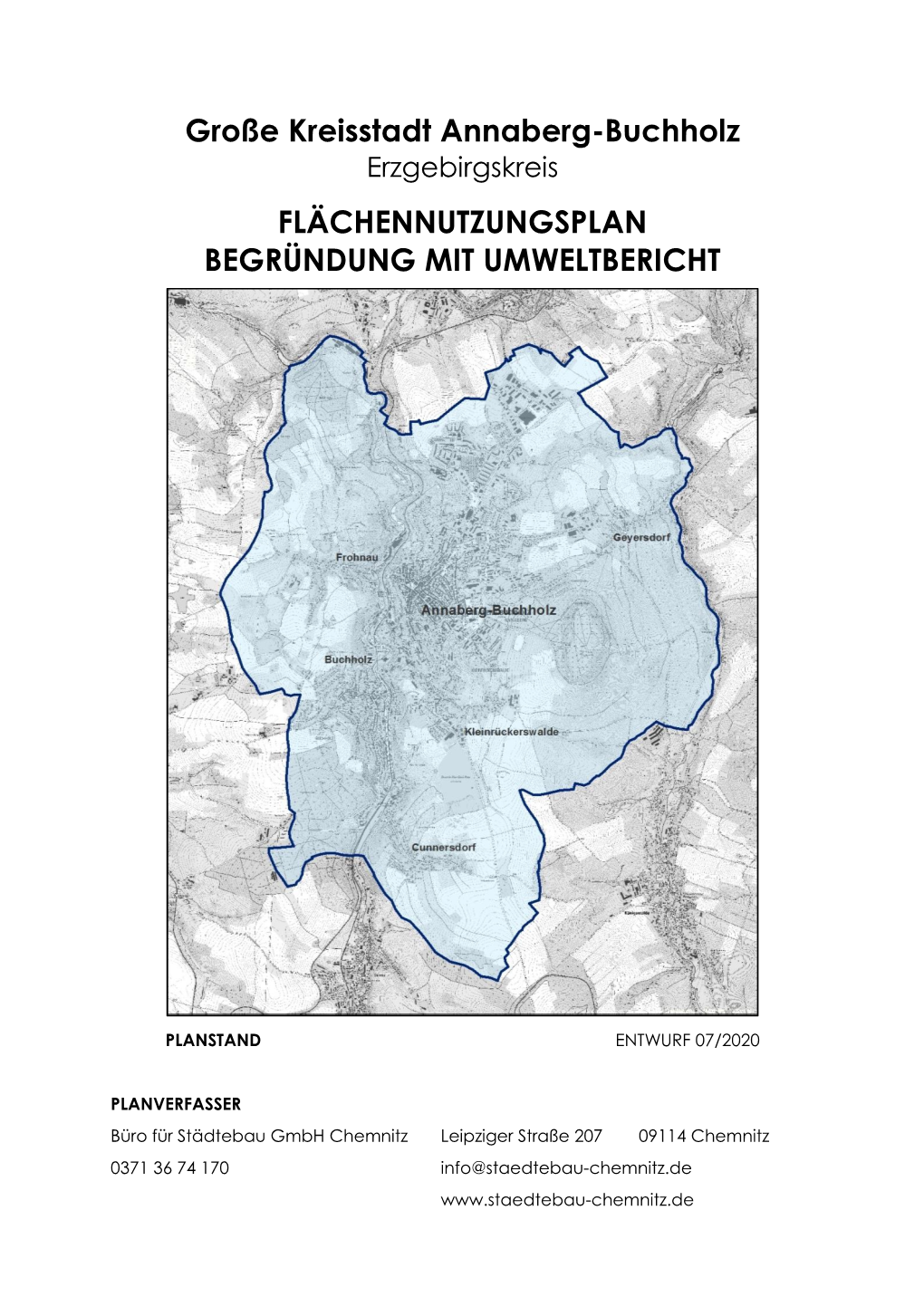 Große Kreisstadt Annaberg-Buchholz Erzgebirgskreis