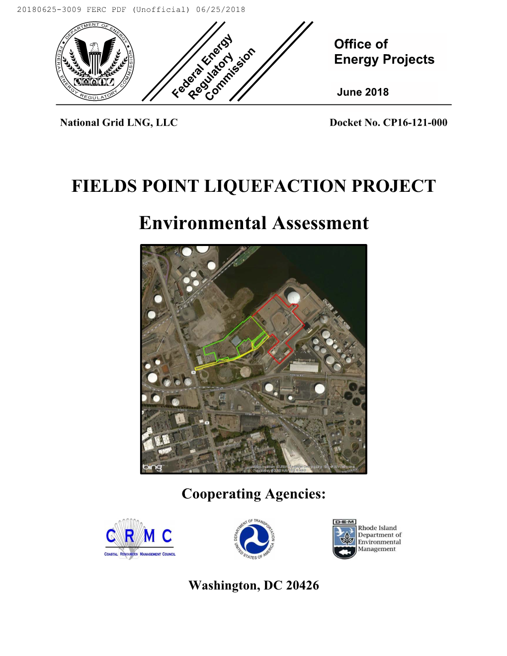 FIELDS POINT LIQUEFACTION PROJECT Environmental Assessment