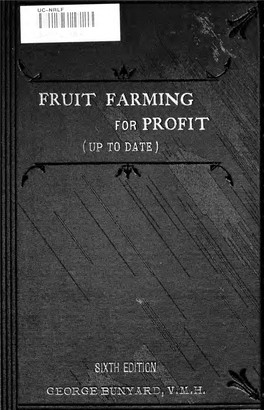 Fruit Farming for Profit