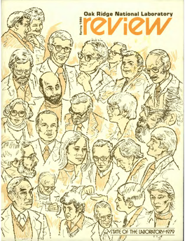 ORNL Review, Summer 1972; "The Hudson River Power Case," ORNL Division and Brady D