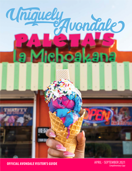 Official Avondale Visitor's Guide April