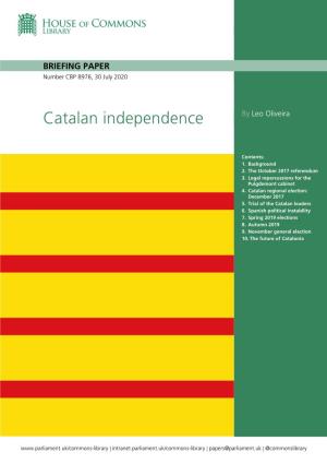 Catalan Independence