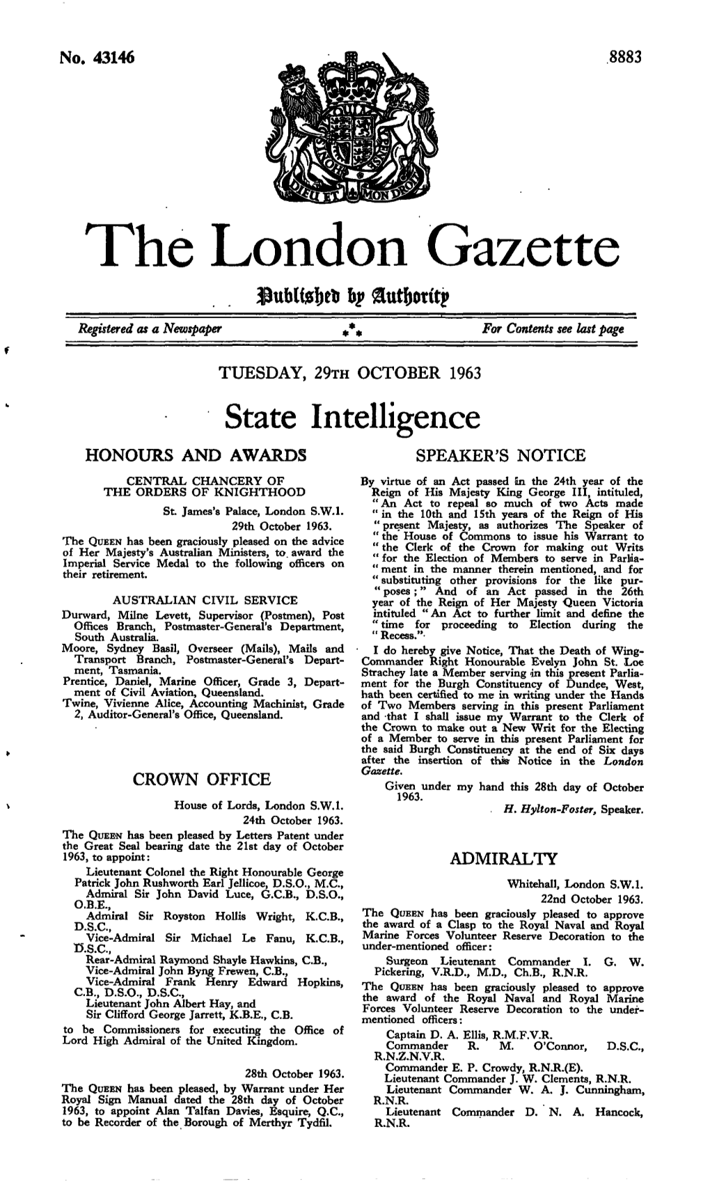 The London Gazette