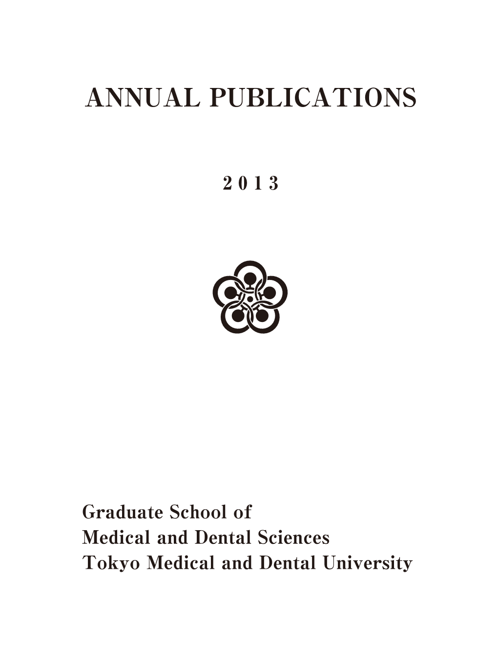 Annual Publications