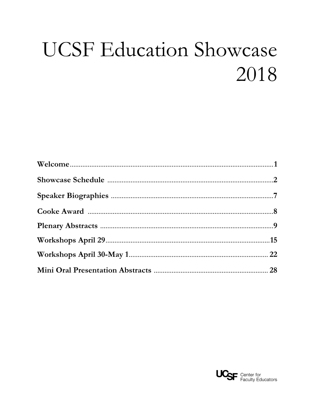 2018 Education Showcase Program.Pdf
