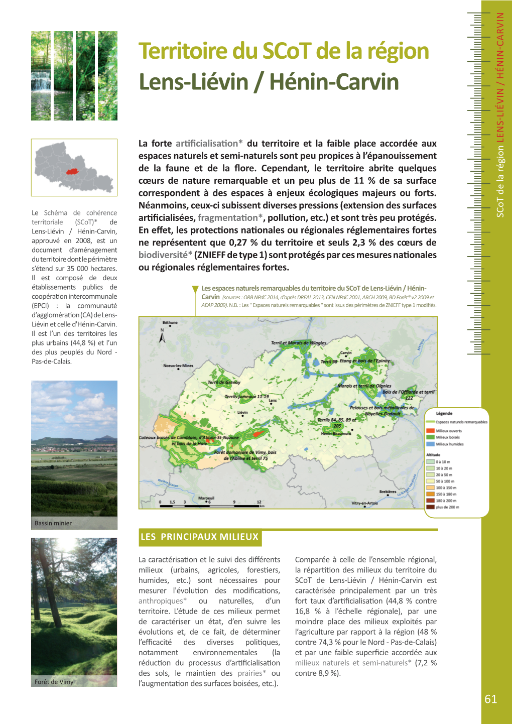 Territoire Du Scot De La Région Lens-Liévin / Hénin-Carvin