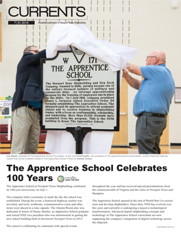 The Apprentice School Celebrates 100 Years