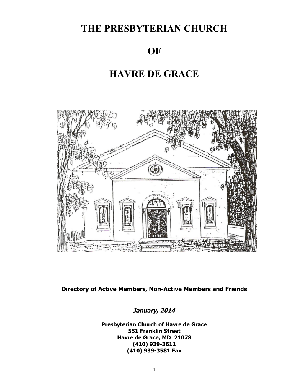 Presbyterian Church Directory