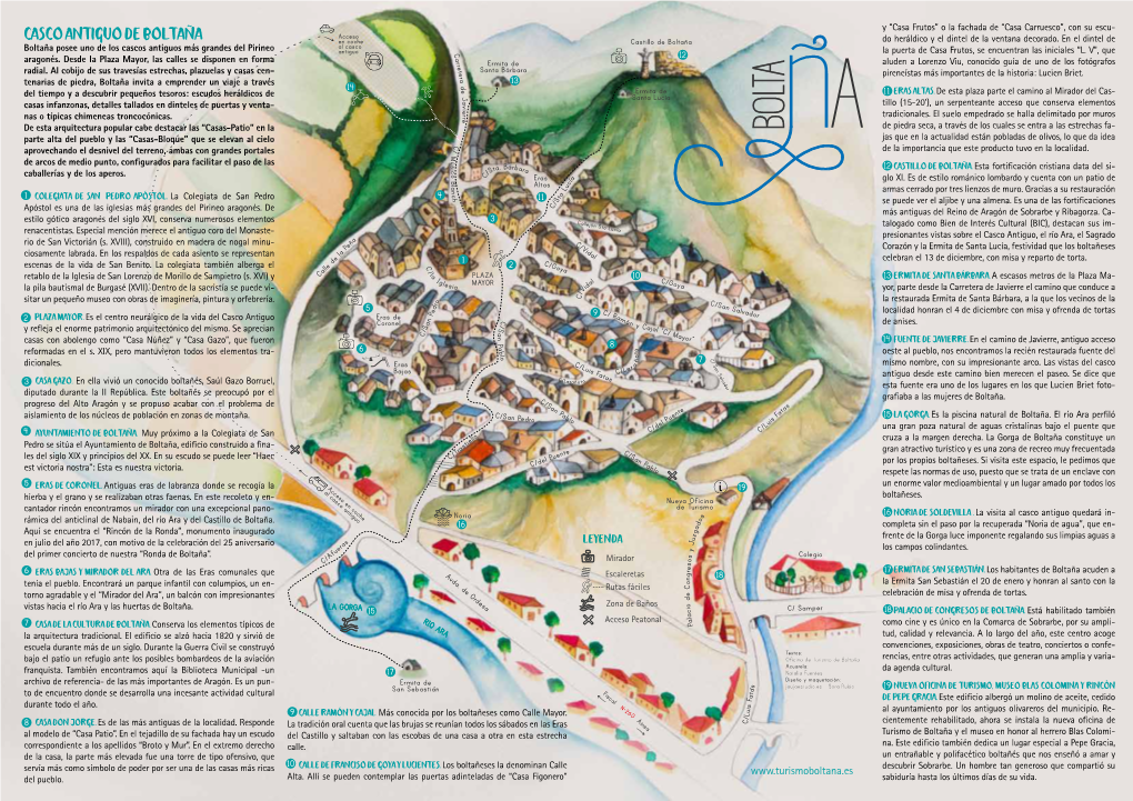 Mapa Callejero De Boltaña